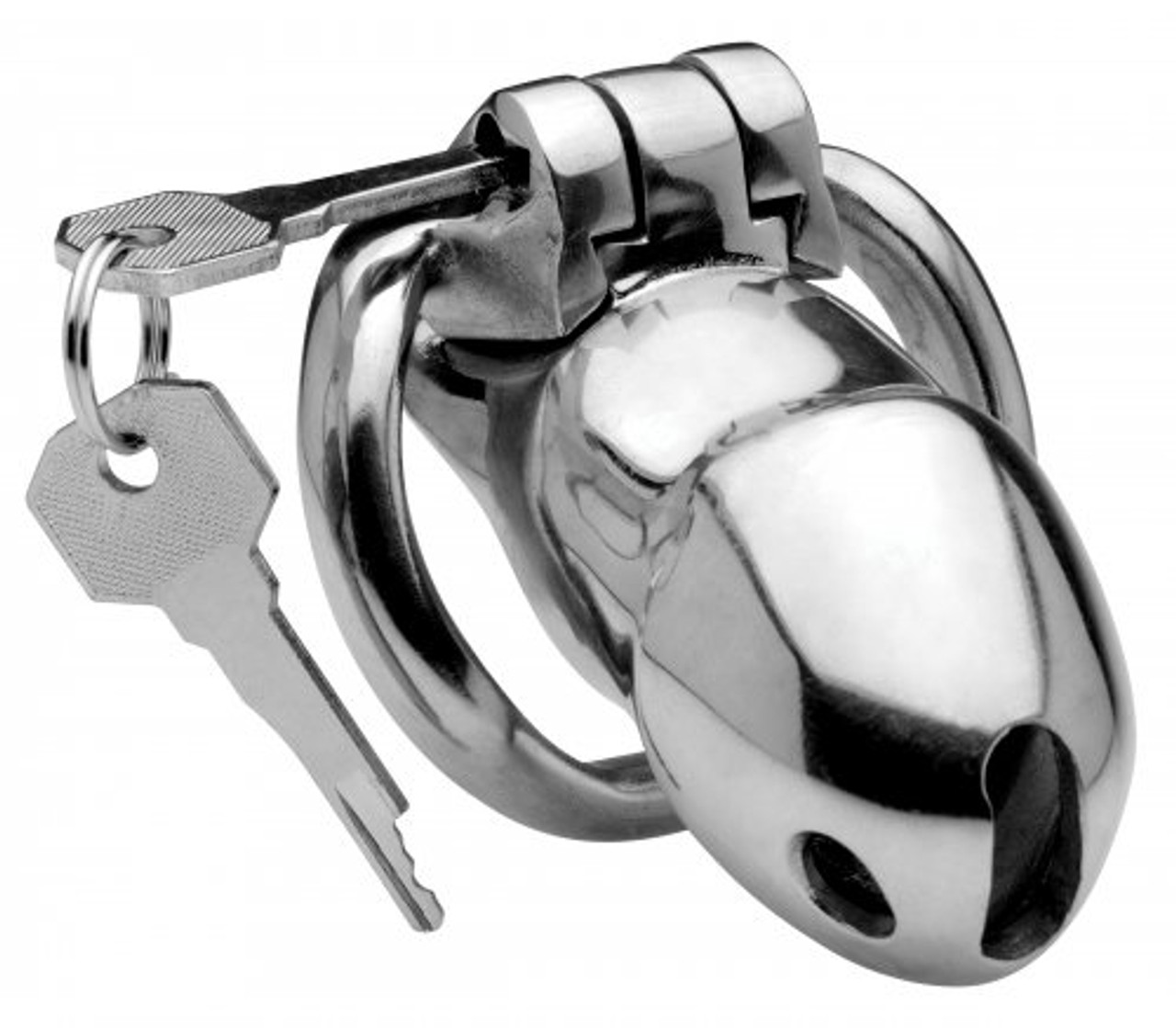 Lightweight Steel Chastity Cage