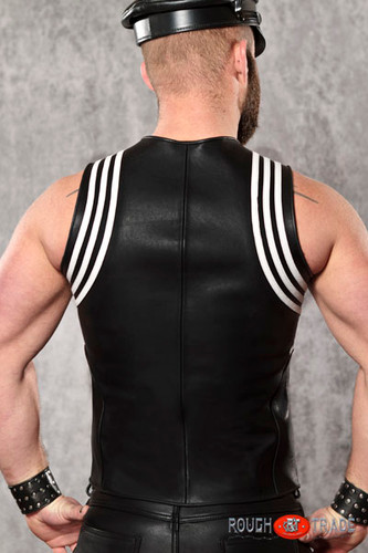 Alternate image of Eagle Racer Leather Vest