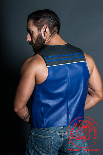 Sport Color Leather Vest - Rough Trade Gear