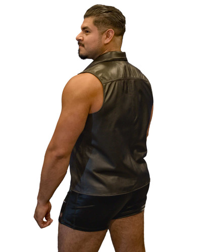 Work Leather Shirt - Rough Trade Gear