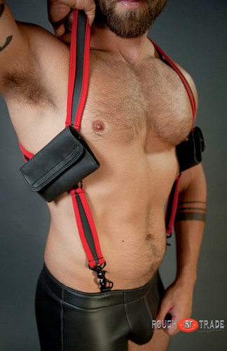 Featuring our popular Dual Pocket Neoprene Harness - Rough Trade Gear
