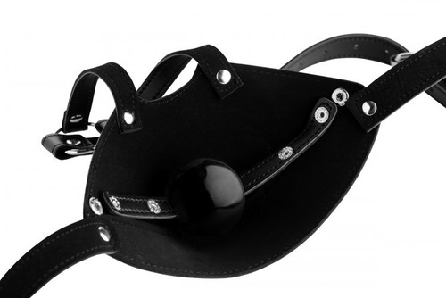 Mouth Harness with Ball Gag - Strict