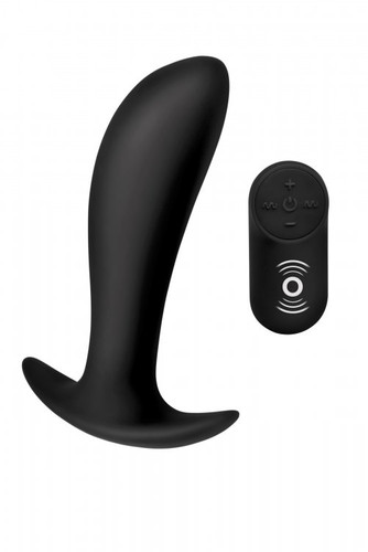 Silicone Prostate Vibrator with Remote Control AF866- Under Control