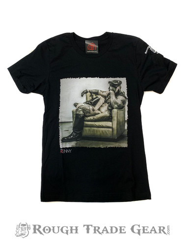 Leather & Chill | Inked Kenny T-shirt - Rough Trade Gear