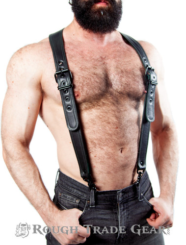 Lace-up Back Suspender - Rough Trade Gear