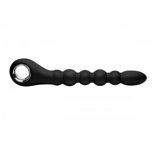 Dark Scepter 10X Vibrating Silcone Anal Beads