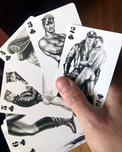 TOM OF FINLAND PLAYING CARDS