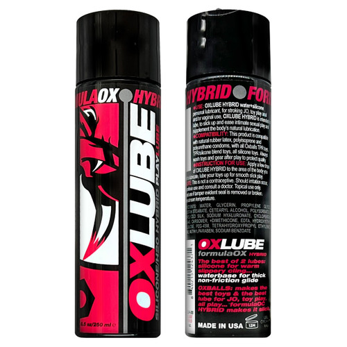 OXLUBE HYBRID WATER+SILICONE LUBE - Oxballs