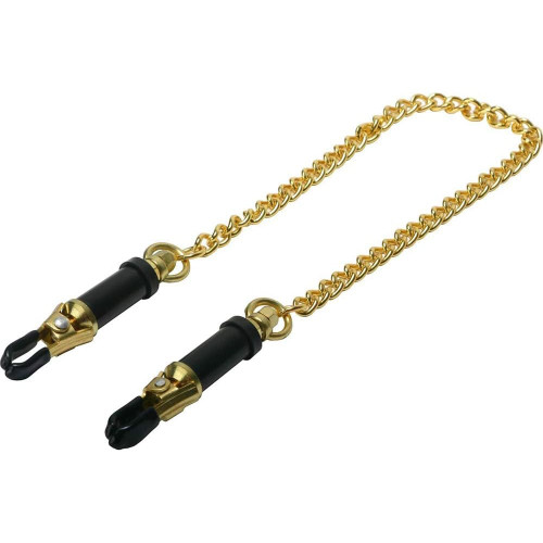 Gold Deluxe Adjustable Nipple Clamps