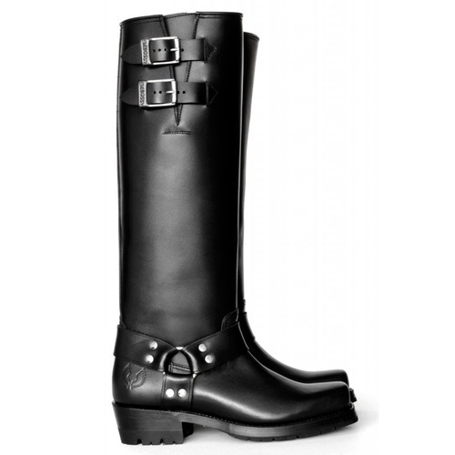 Harness Boss 20" Leather Boots - Embossy