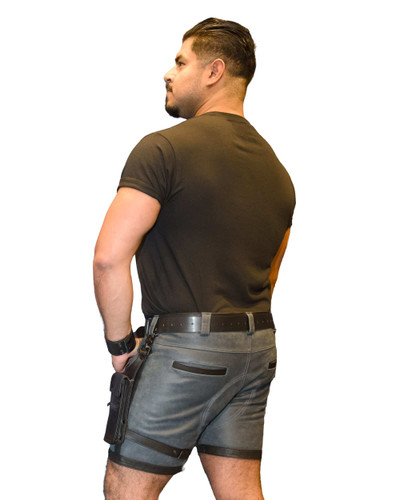 Leather Leg Pouch Harness - Rough Trade Gear