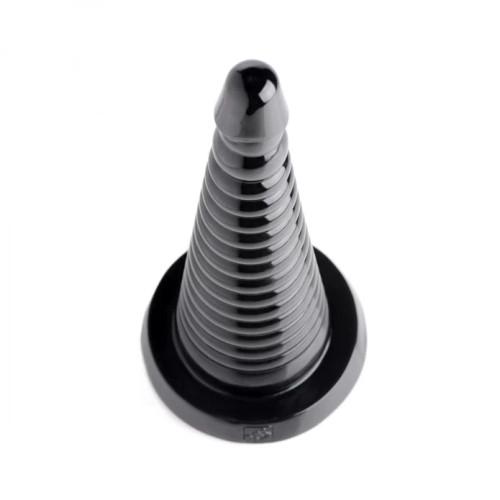 Giant Ribbed Anal Cone - Master Series