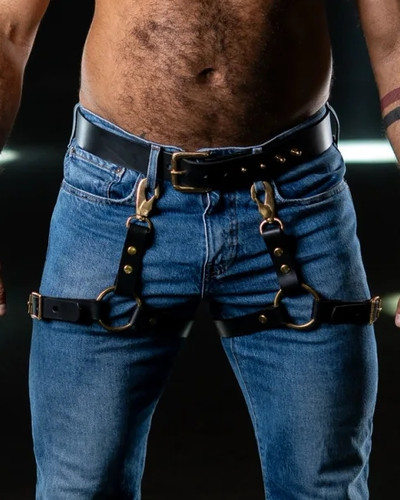 Morgan Leg Harness (Single) - Fetish Daddy