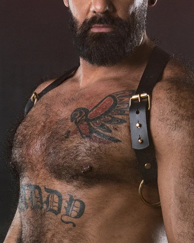 Rocco Leather Harness - Fetish Daddy