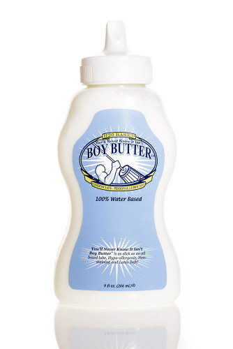 Boy Butter - H2O Water-based Squeeze Tube 9 oz