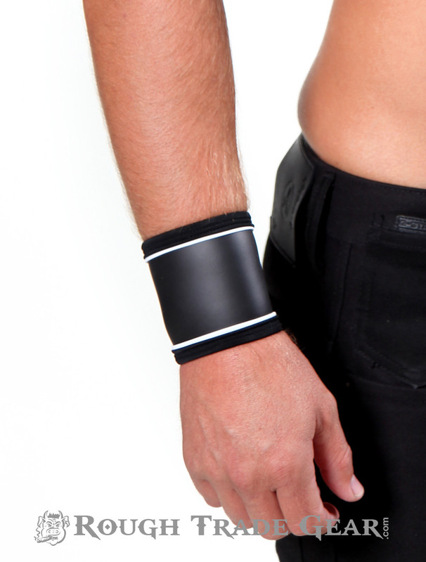 Plowed Action Snaps Neoprene Wrist Cuff - Rough Trade Gear