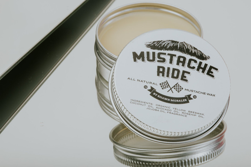 Mustache Ride Mustache Wax by Shawn Morales