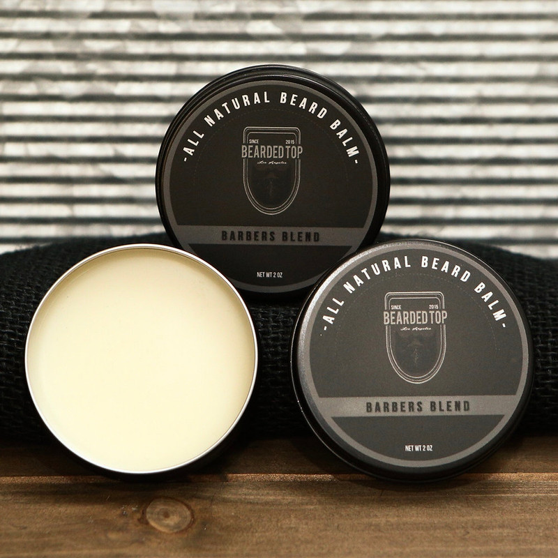 Bearded Top Barbers Blend Beard Balm - 2oz