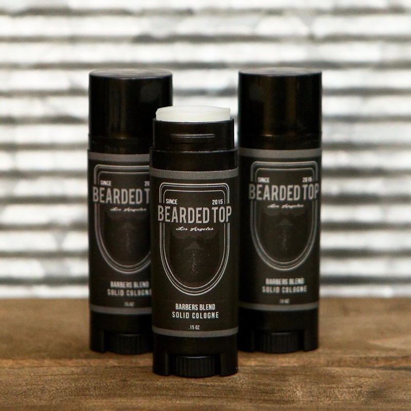 Bearded Top Barbers Blend Solid Cologne Stick