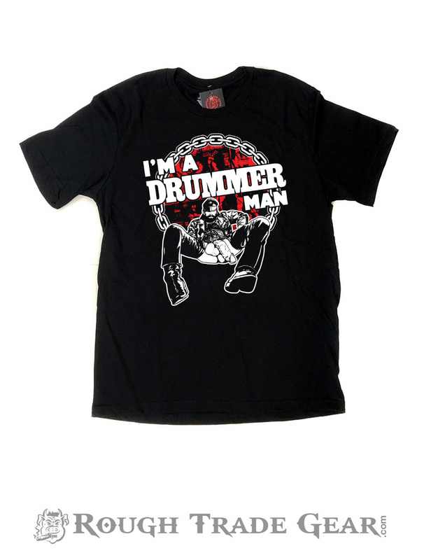 Drummer Man T-shirt - Rough Trade Gear