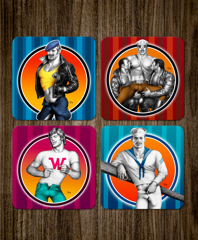 TOM OF FINLAND Coasters
