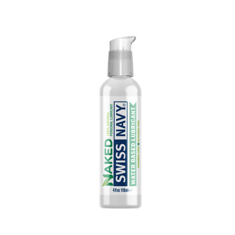 Navy NAKED Natural Personal Lubricant - 4oz