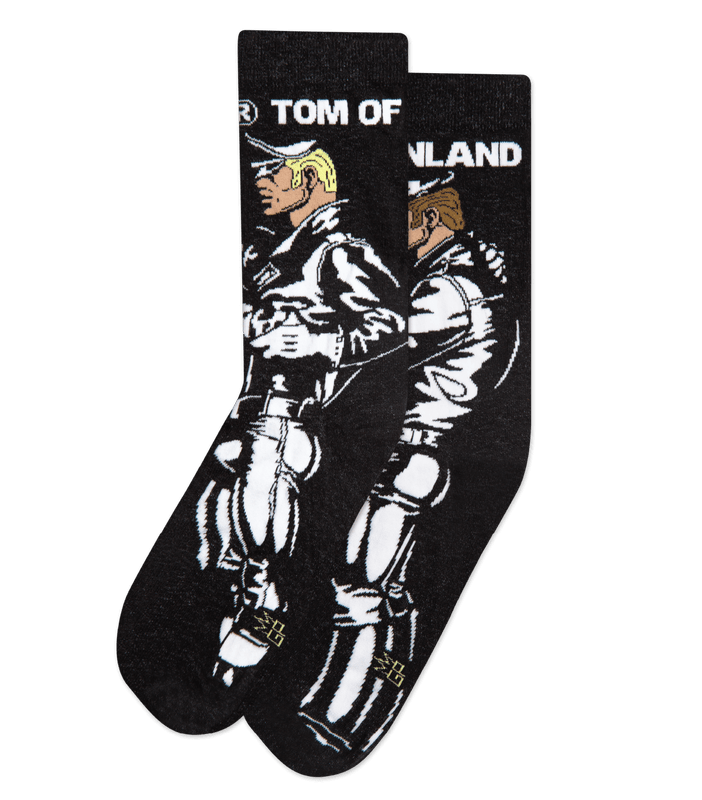 Tom of Finland Leather Duo Socks