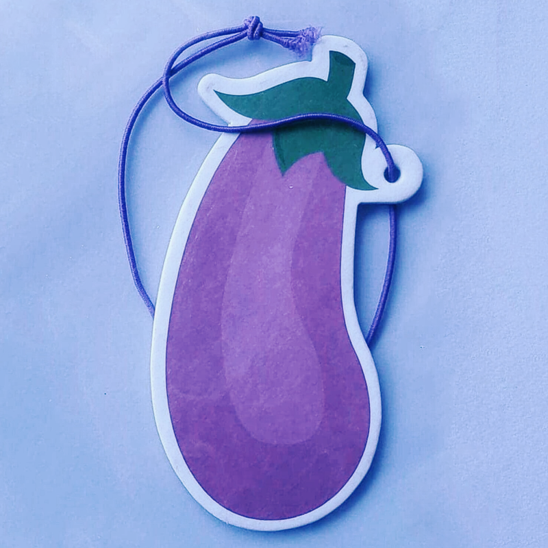 Eggplant Air Freshener