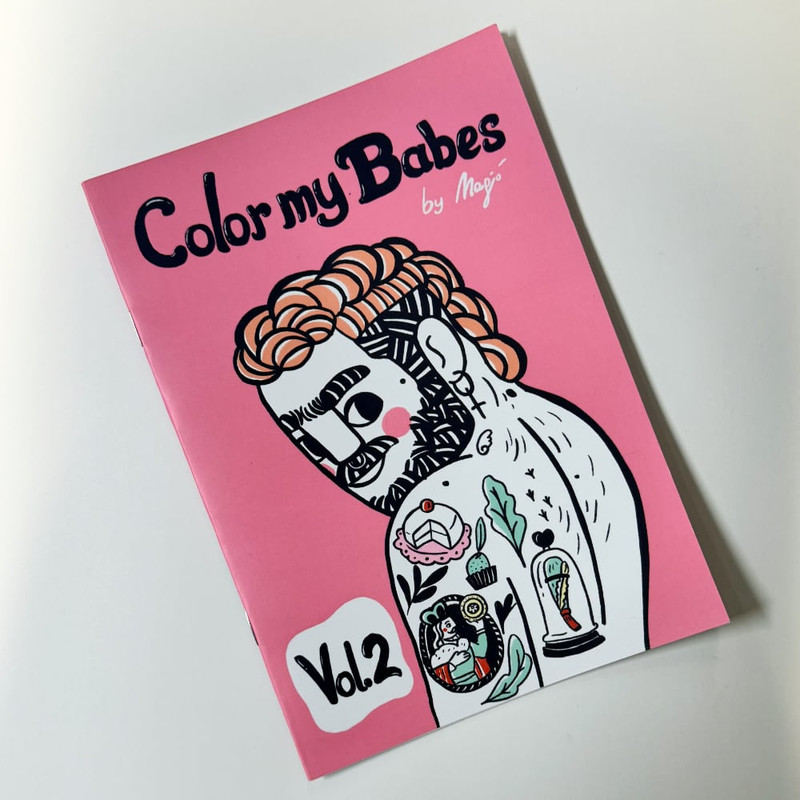 Color My Babes Vol. 2 Coloring Book - Magío