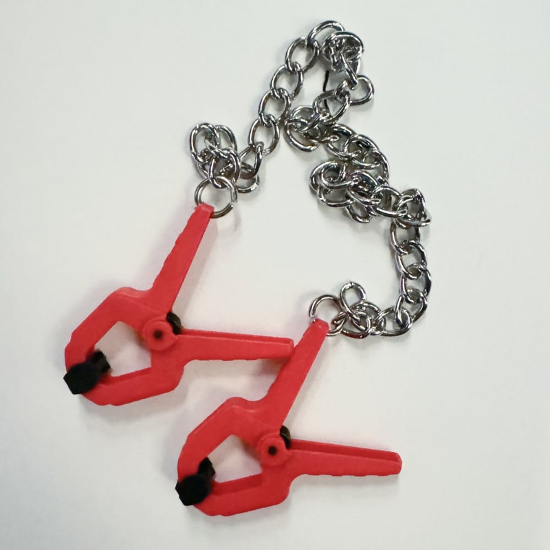 Springed Red Clamps