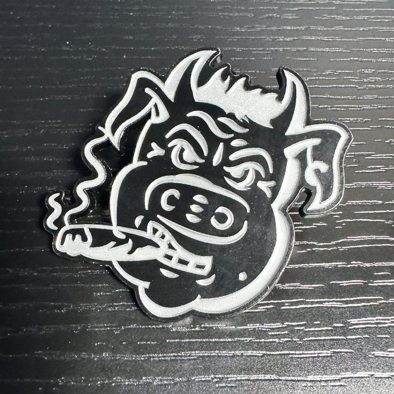 Rough Trade Gear Cap Badge