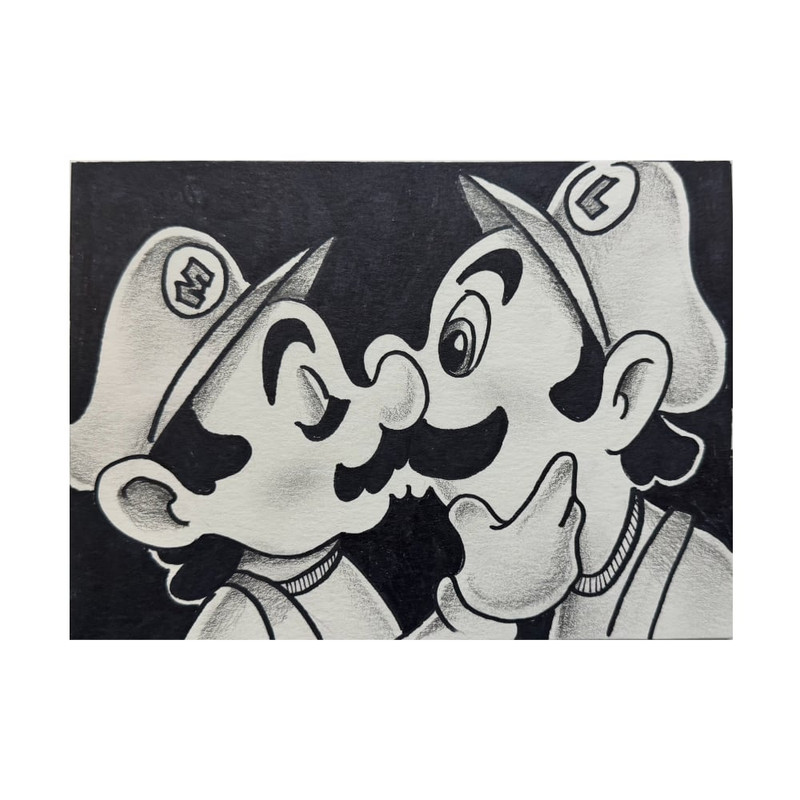 Super Bros Card - Martin Matamoros