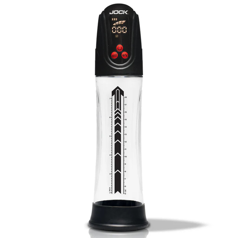 Power Up Digital Automatic Waterproof Penis Pump - Jock Power Up Digital Automatic Waterproof Penis Pump - Jock