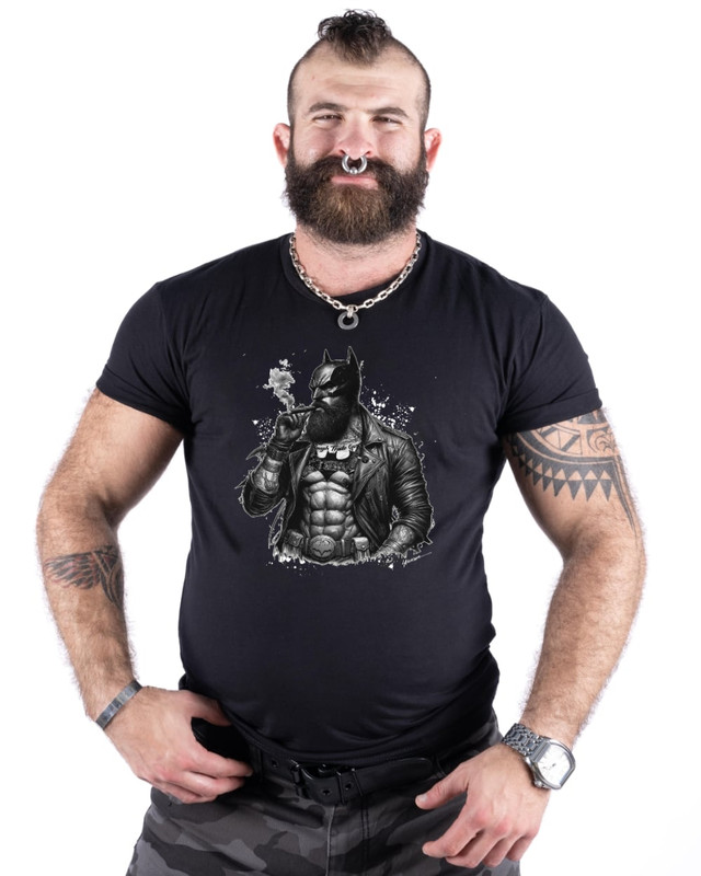 Leather Knight T-Shirt - Rough Trade Gear