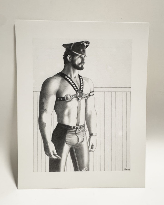 Tom of Finland California 84 Series Print - Leatherman