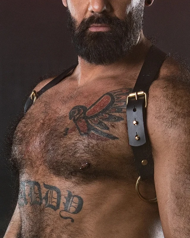 Rocco Leather Harness - Fetish Daddy