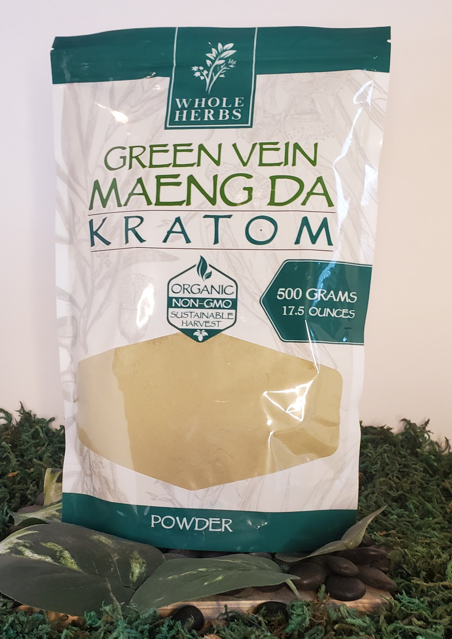Whole Herbs Green Maeng DA 500 grams (17.5 oz. ) Unique Wholesale