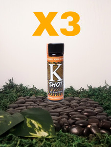3 K-Shot 15ml Bottles, 12.99 per Bottle 3 K-Shot 15ml Bottles, 12.99 per Bottle