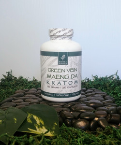 Whole Herbs Green Vein Maeng Da - 250 Caps Whole Herbs Green Vein Maeng Da - 250 Caps