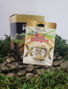 KRAVE Exotic Red Dragon Capsules  (2PACKS) 4 CAPSULES  KRAVE Exotic Red Dragon Capsules  (2PACKS) 4 CAPSULES