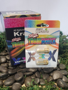 KRAVE Exotic Train Wreck Capsules (2PACKS) 4 capsules KRAVE Exotic Train Wreck Capsules (2PACKS) 4 capsules