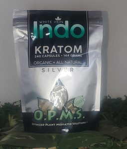 OPMS Silver 240ct Capsules White Indo OPMS Silver 240ct Capsules White Indo