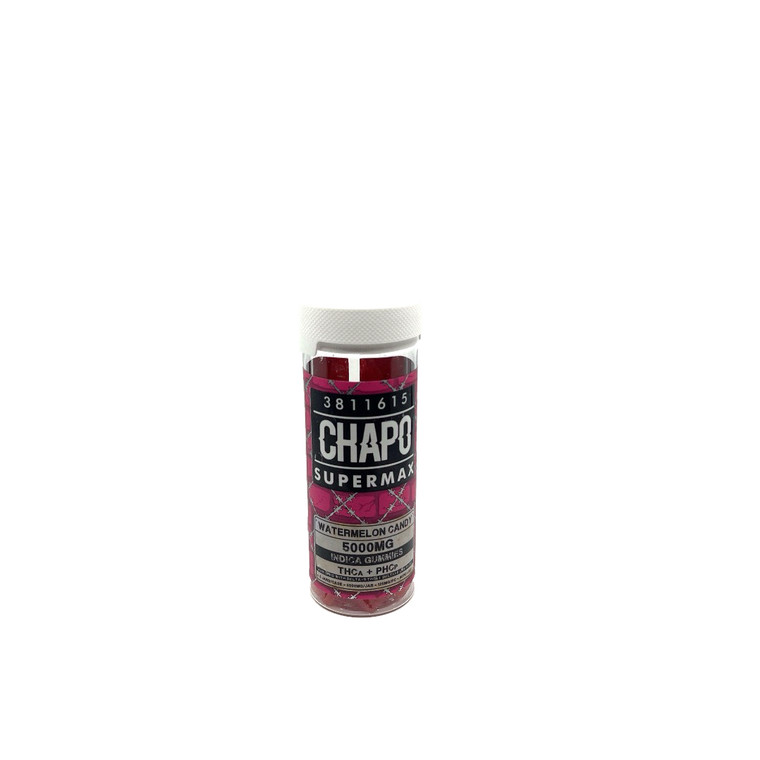 Chapo Supermax Watermelon Candy 5,000mg 40ct Gummies