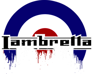 Lambretta Badge Liquid Metal Heavyweight Unisex Crewneck T-shirt Lambretta Badge Liquid Metal Heavyweight Unisex Crewneck T-shirt