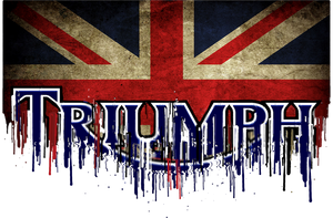 Triumph Flag UK Heavyweight Unisex Crewneck T-shirt Triumph Flag UK Heavyweight Unisex Crewneck T-shirt