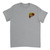 Porsche Badge Liquid Metal Heavyweight Unisex Crewneck T-shirt Porsche Badge Liquid Metal Heavyweight Unisex Crewneck T-shirt