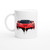 Ferrari LaFerrari Liquid Metal White 11oz Ceramic Mug Ferrari LaFerrari Liquid Metal White 11oz Ceramic Mug