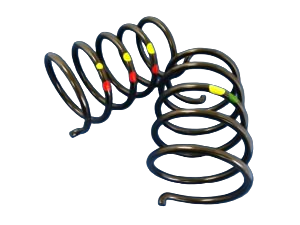 Secondary Clutch Springs for Ski-Doo (Torsion style) 4 stroke models