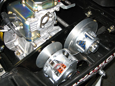 JR Belt Drive Clutch Setup