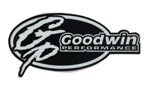 GP Logo Decal BLK/WHT